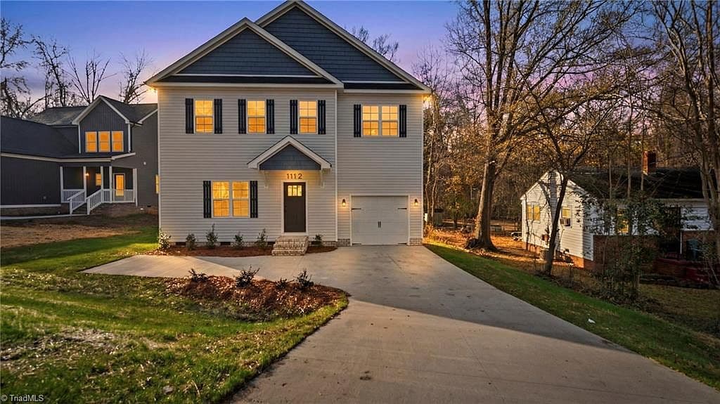 Greensboro new construction front exterior
